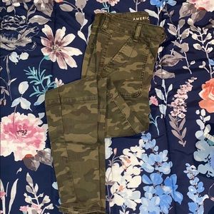 Hi-Rise Camo Jeggings